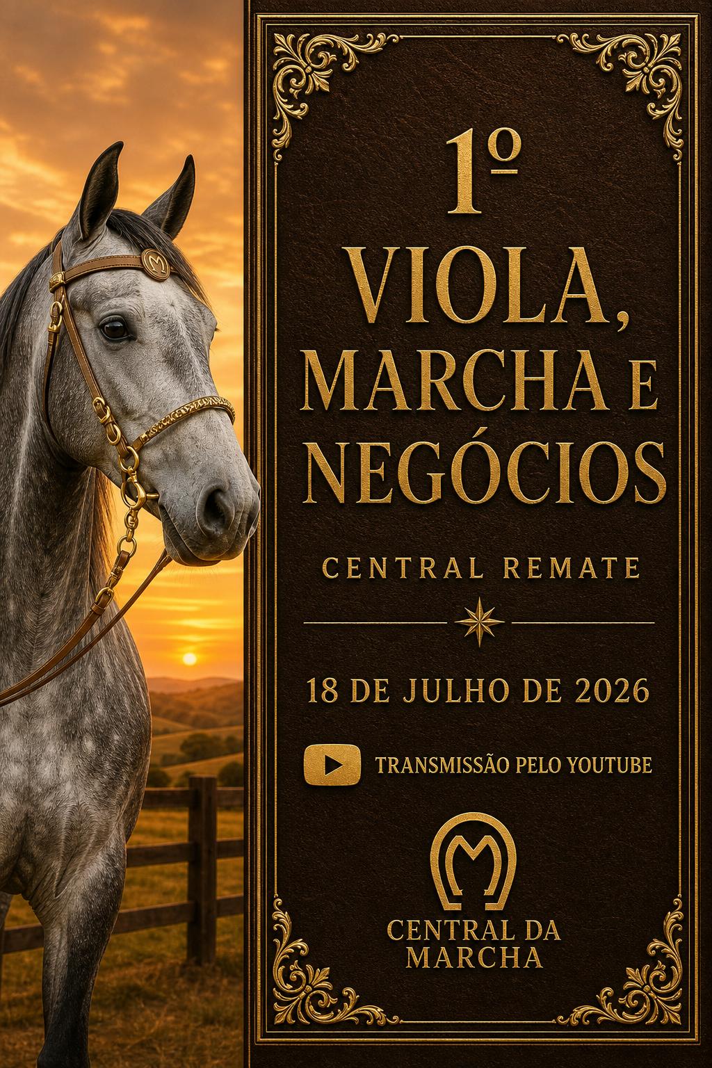 1o Viola , Marcha e Negócios - Central Remate